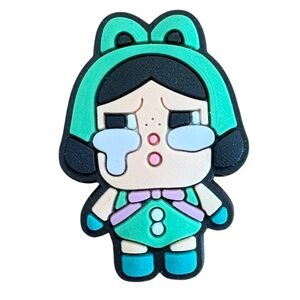 CRYBABY What A Frog Croc Charm